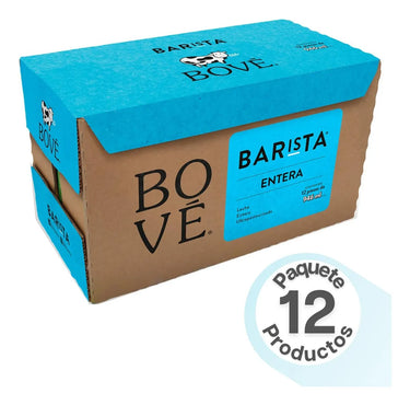 Pack X12 Leche Entera Barista Bové 946ml